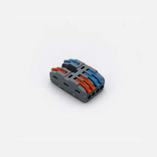 Adeleq Κλέμα Ταχείας Σύνδεσης 4 θέσεων 32Α 0.08-4.0 mm² 8-4864 1τμχ