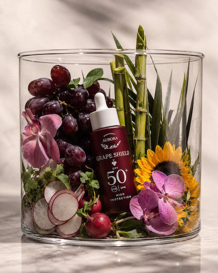 Aurora Natural Serum Προσώπου SPF50 30ml