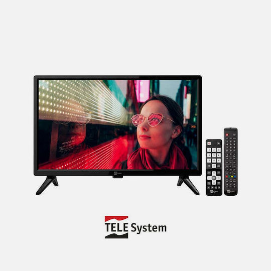 Telesystem Τηλεόραση 19" HD Ready LED PALCO19 LS13 (2023)