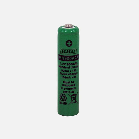 SKB Επαναφορτιζόμενη Μπαταρία AAA Ni-MH 900mAh 1.2V 1τμχ