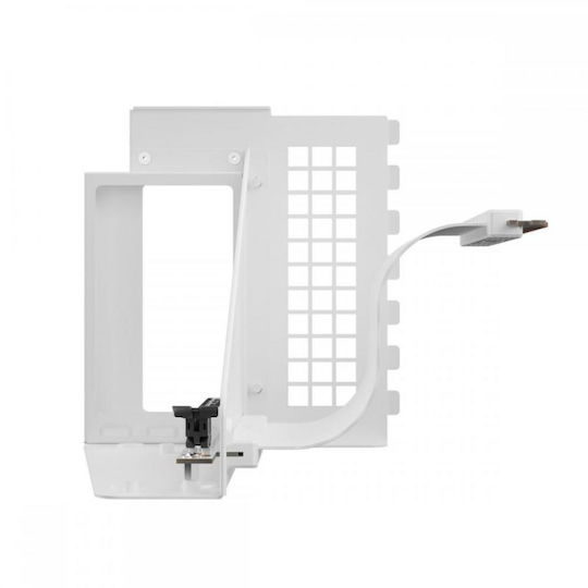 Arctic Accelero Vertical Gpu Mount White Pcie 4.0x16 Riser Cable 160mm Acoth00013a