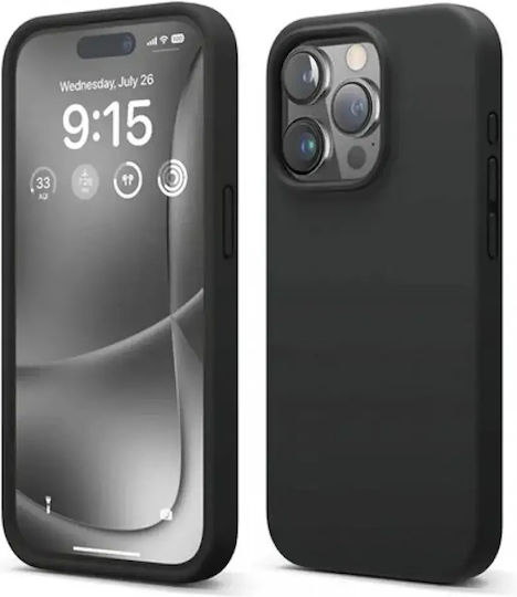 Leewello Back Cover Σιλικόνης 2mm Ροζ (iPhone 15 Pro)