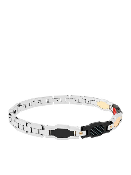 Rosso Amante Men's Bracelet Handcuffs made of Steel