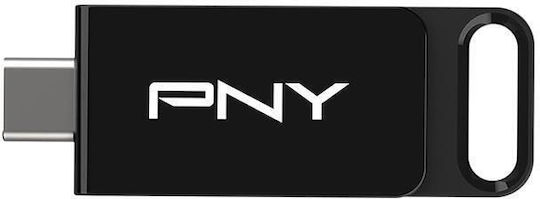 PNY 128GB USB 3.2 Stick Μαύρο