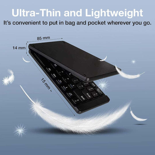 Techly ICTB1208F Wireless Bluetooth Keyboard Only English US