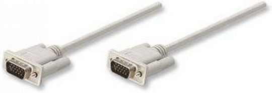 Manhattan Cable VGA male - VGA male Γκρι 5m (216306)