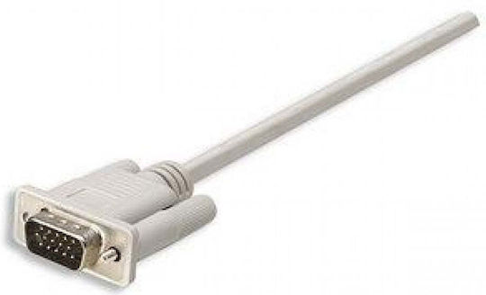 Manhattan Cable VGA male - VGA male Γκρι 5m (216306)