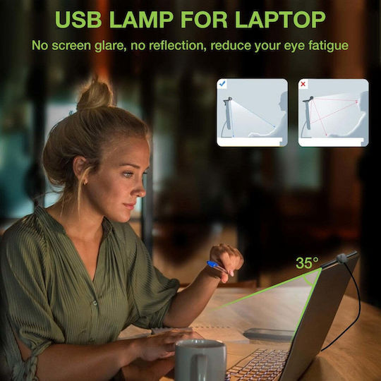 Techly I-lamp-dsk11 Monitor Light Bar Usb-c