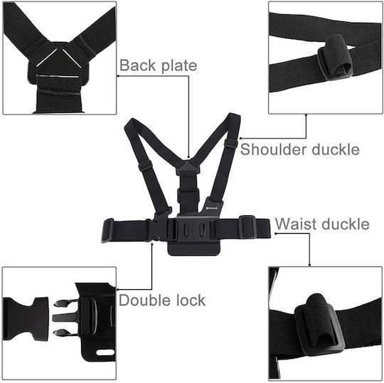 Puluz Chest Mount Strap Gopro Action Cameras