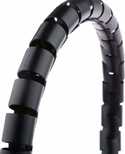 Techly Cable Spiral Tubes 25mm 20m Black 1 Piece