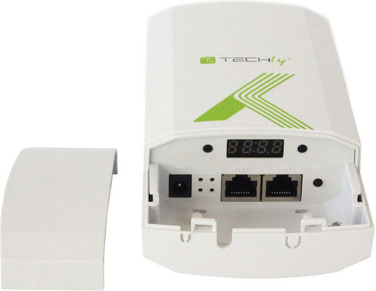 Techly CPE200 Antennen-Verstärkung 900Mbps bei 5,8GHz 12dBi I-WL-CPE200