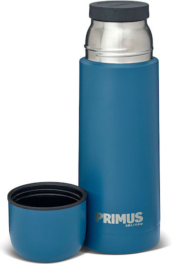 Primus Vakuum Thermosflasche Rostfreier Stahl 350ml Summit Blau