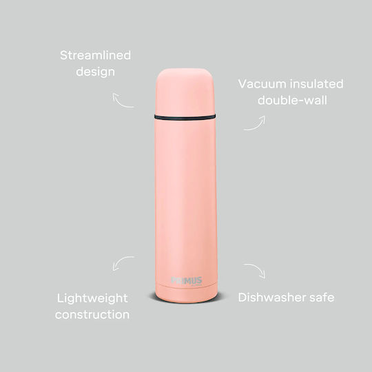 Primus Vacuum Μπουκάλι Θερμός Ανοξείδωτο 1lt Pale Peach