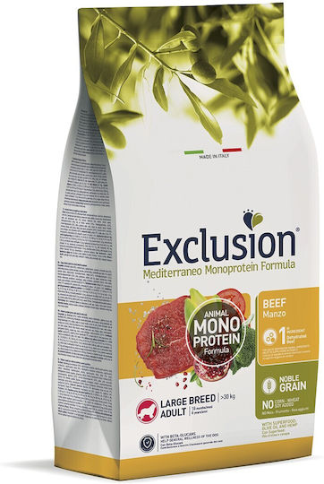 Exclusion Dog Monoprotein Adult Large Breed Говеждо 12кг