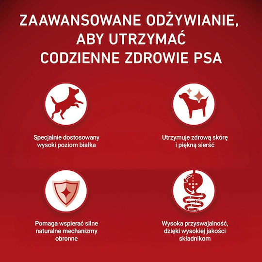 Purina One 1.5kg Trockenfutter für erwachsene Hunde kleiner Rassen mit Rindfleisch und Reis