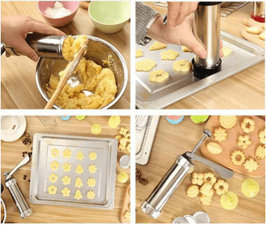 Pastry Bag Set Metallic 22cm 22658-700-00-06