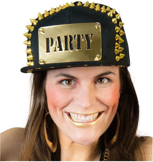 Party Αποκριάτικο Καπέλο Μαύρο