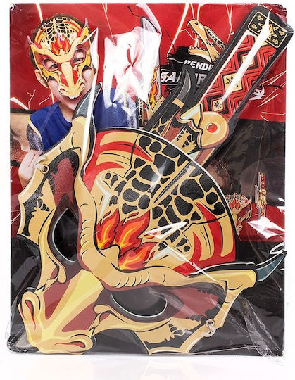 Σετ Μάσκα Mε Σπαθί Pendragon Samurai Long 32εκ 7905