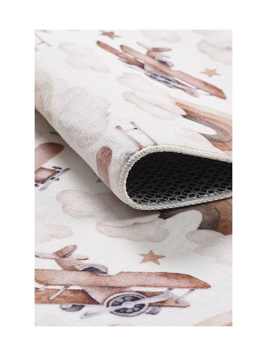 SteweHome Kids Rug Brown 120x250cm Thickness 60mm