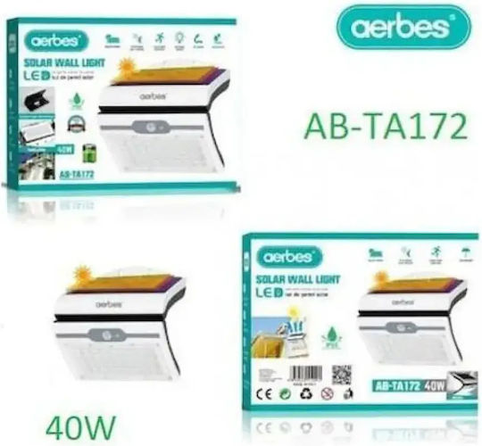Aerbes AB-TA173 Wall Mounted Solar Light 60W with Motion Sensor