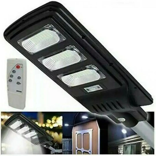 Arrango Ηλιακό Φωτιστικό Δρόμου 120W Ψυχρό Λευκό 6500K με Αισθητήρα Κίνησης IP65 64x24εκ.