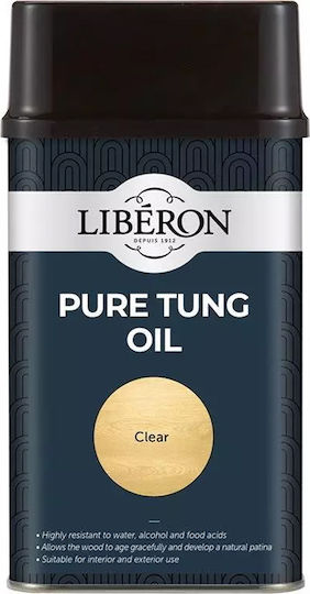 Liberon Pure Tung Лак за повърхност Вода Мат 1лт
