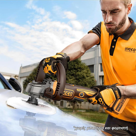 Ingco Пeристpов ĸи Aлoифaдop Brushless 20V с Регулиране на Обороти