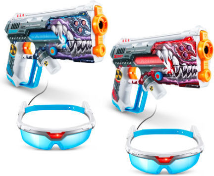 X-shot Toy Gun Laser Skins 2pcs Assorted 36602