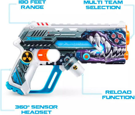 X-shot Toy Gun Laser Skins 2pcs Assorted 36602