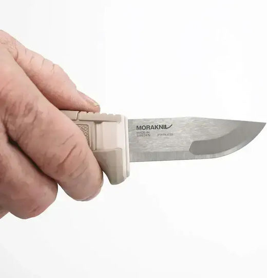 Morakniv Überlebensmesser Beige mit Scheide