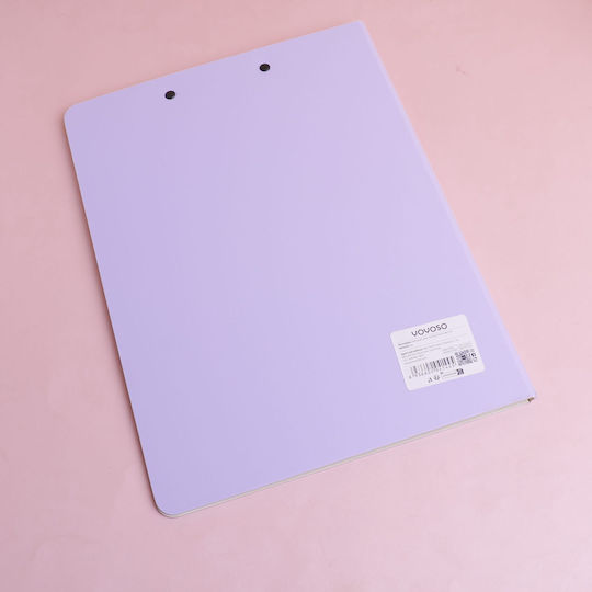 Morandi Color Conference File Folder with Clip A4 Vertical Solid Color