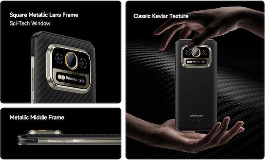 Ulefone Armor 25T Pro 5G Dual SIM (8/256GB) Rugged Smartphone Frost Black