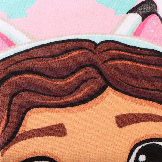 Gabbys Dollhouse Microfibre Poncho Beach Towel