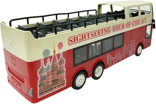 Lean Toys Bus Remote Controlled R C 2.4g Ferngesteuertes Auto