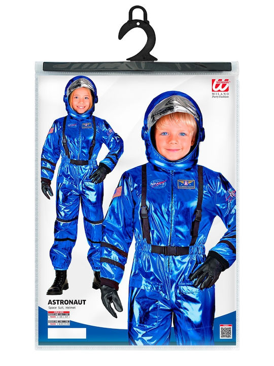 Widmann Kinder Karnevalskostüm Blauer Astronaut