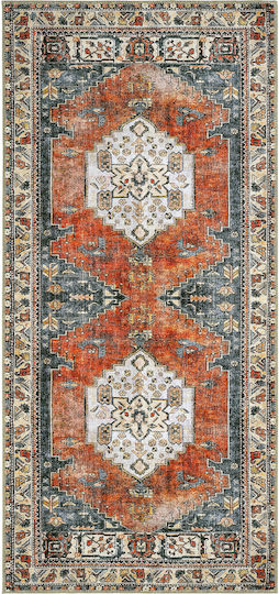 SteweHome Χαλί Διάδρομος Πορτοκαλί 75x230cm