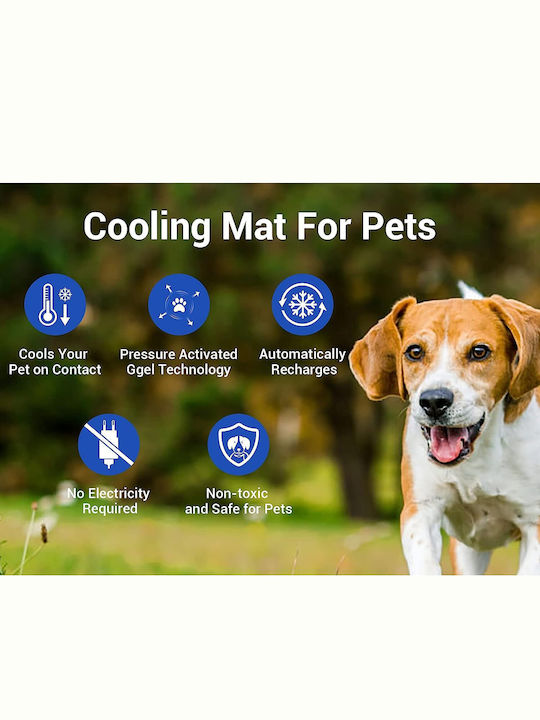 Animal Mattress Dog Rectangle Cooling 90x70cm