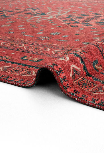 SteweHome Χαλί 95x200cm Μπορντό SteweHome Χαλί 95x200cm Μπορντό