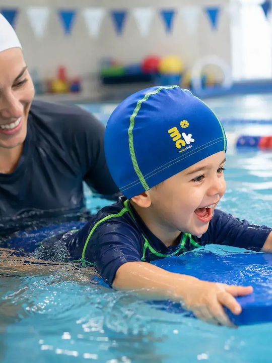 Παιδικό Υφασμάτινο Σκουφάκι Πισίνας Marckids Medium Μπλε Παιδικό Υφασμάτινο Σκουφάκι Πισίνας Marckids Medium Μπλε