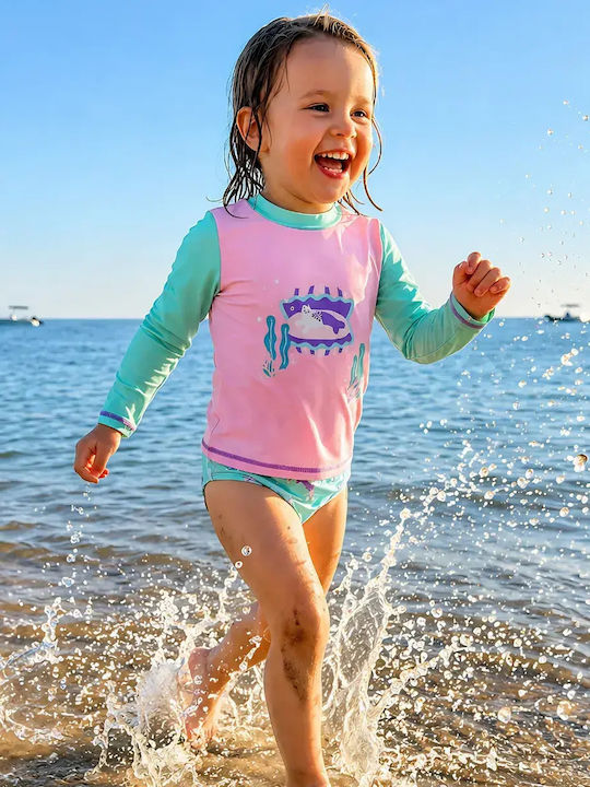 Marcus & Marcus Costume De Baie Pentru Copii Set Violet