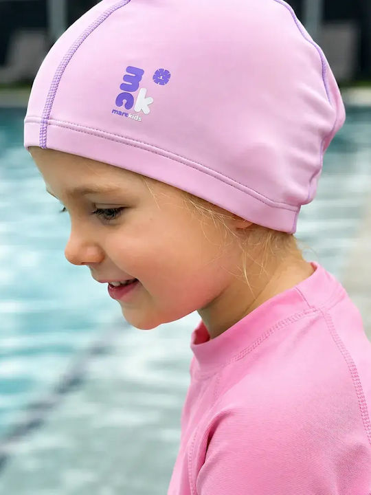 Παιδικό Υφασμάτινο Σκουφάκι Πισίνας Marckids Medium Ροζ