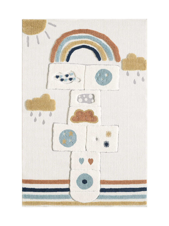 SteweHome Детски Килим Жълт 120x200см