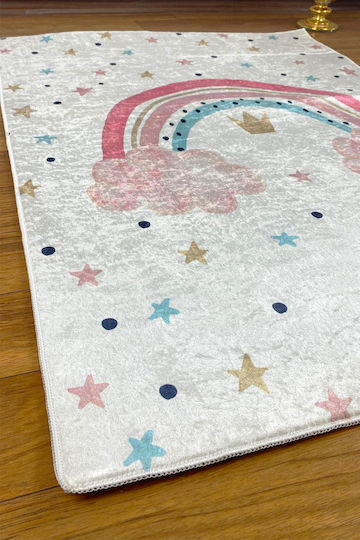 SteweHome Kids Rug Black 50x80cm Thickness 60mm