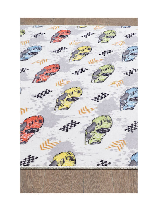 SteweHome Kinderteppich Weiß 120x200cm Dicke 60mm