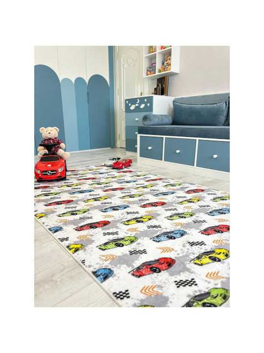 SteweHome Kinderteppich Weiß 120x200cm Dicke 60mm