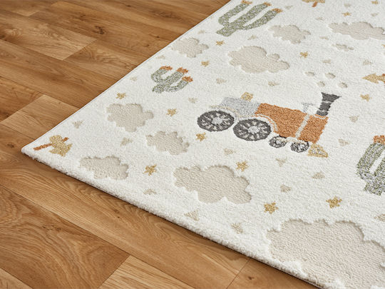 SteweHome Kids Rug Yellow 120x200cm Thickness 60mm