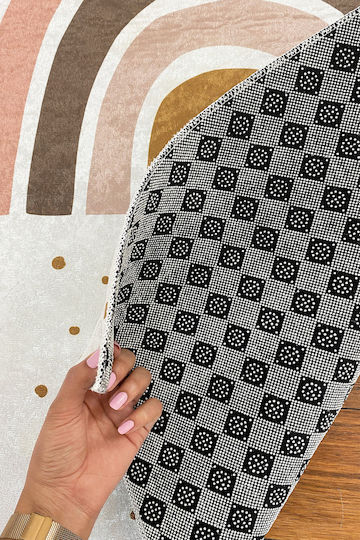 SteweHome Kids Rug Black 200x200cm Thickness 60mm