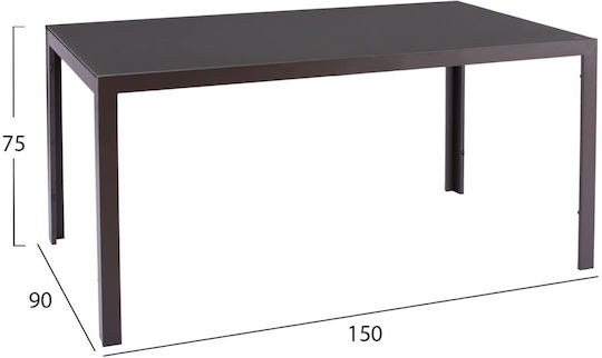 Garten- und Outdoor-Möbelsets Speisesaal 7 Stück Braun Garten- und Outdoor-Möbelsets Speisesaal 7 Stück Braun