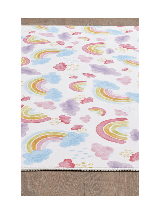 SteweHome Kids Rug Beige by Meter Width 80cm 80x250cm Thickness 60mm