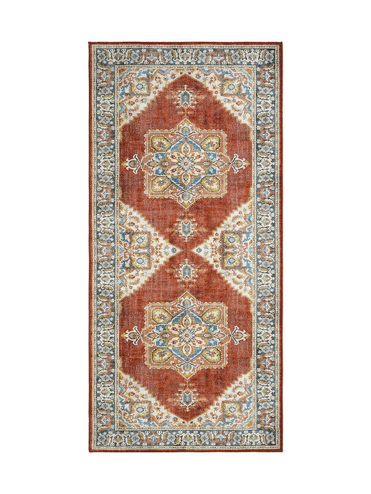SteweHome Covor Rectangular Portocaliu 95x200cm